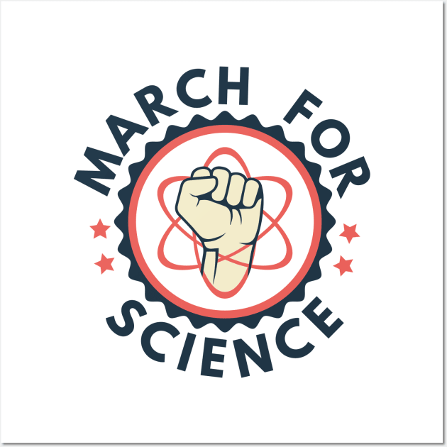 March For Science Wall Art by VectorPlanet